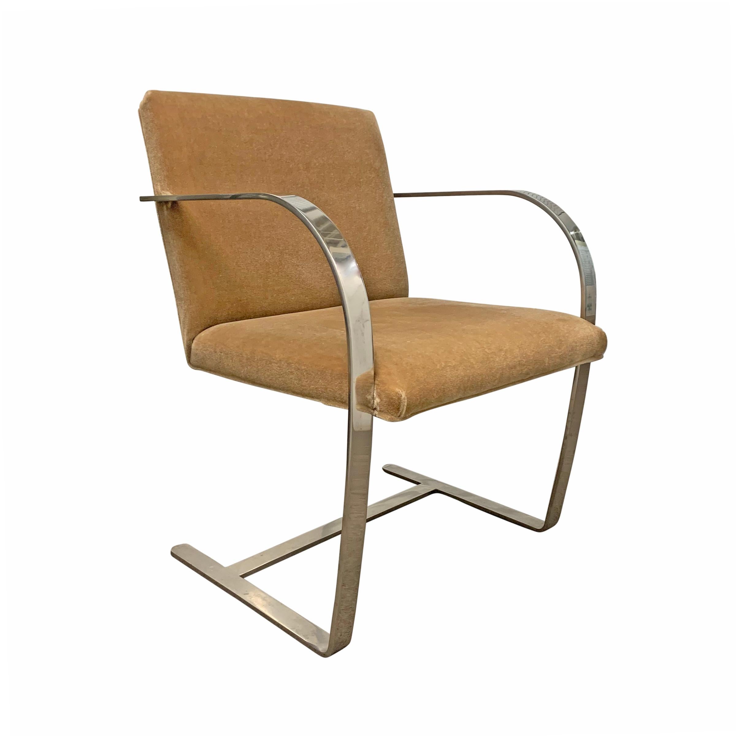 American Pair of Brno Chairs by Mies van der Rohe