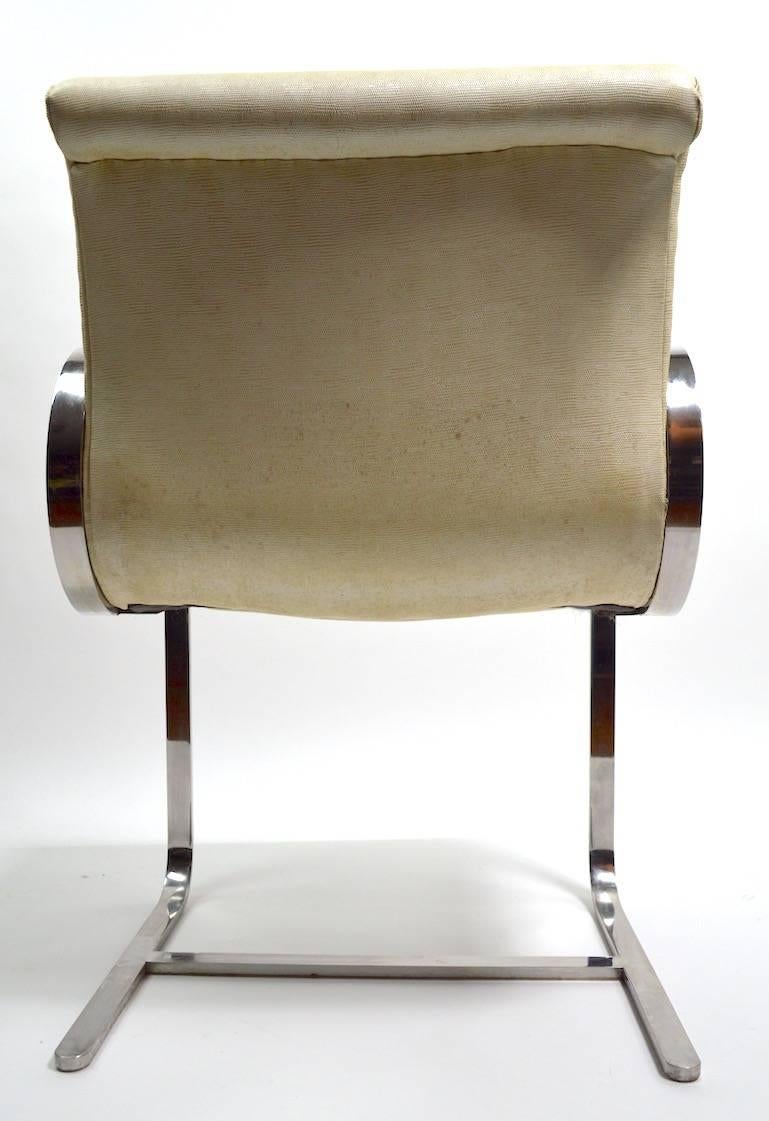 Pair of Brno Style Chairs Attributed to Brueton 4