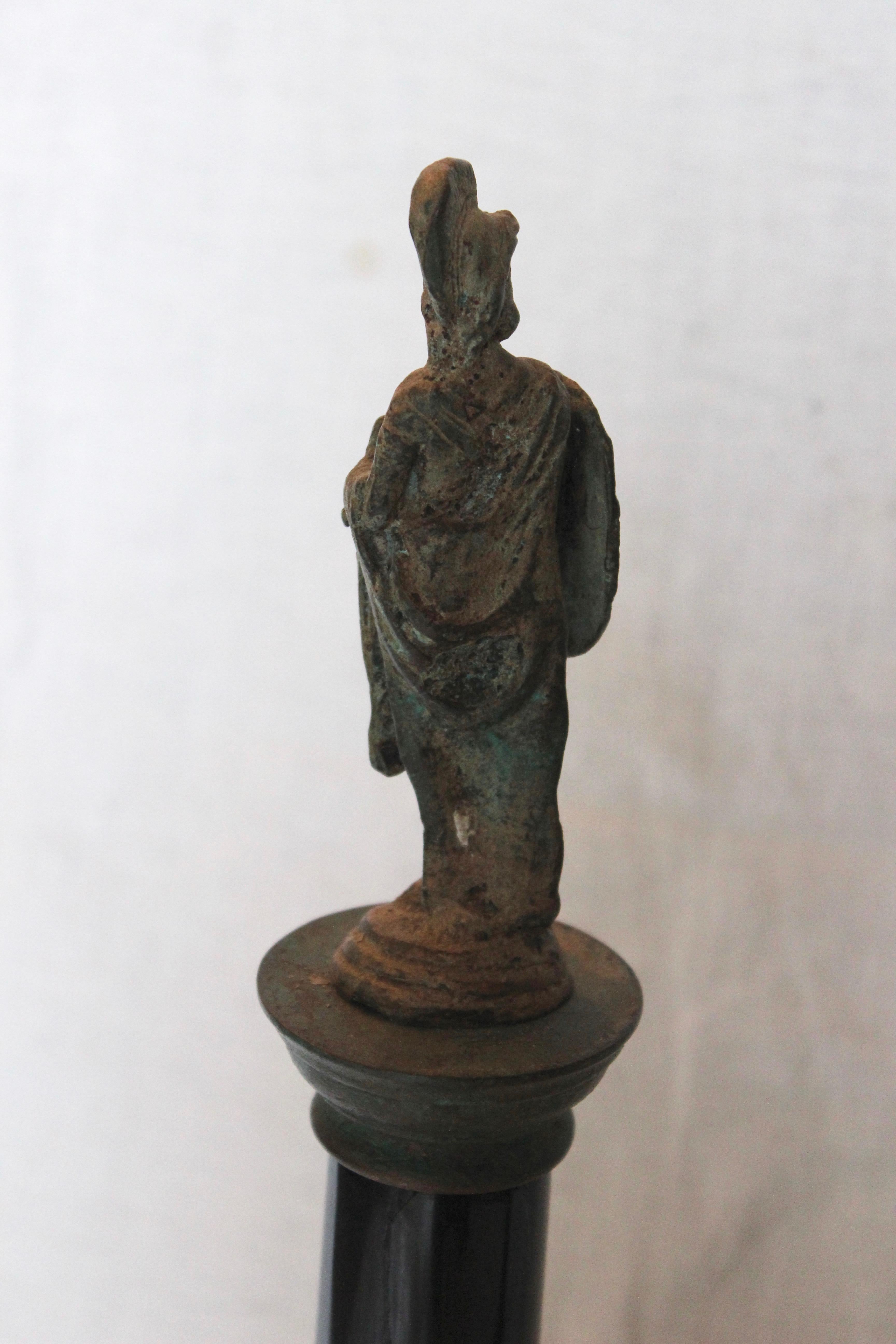 Pair of Bronze and Marble Grand Tour Souvenirs 8