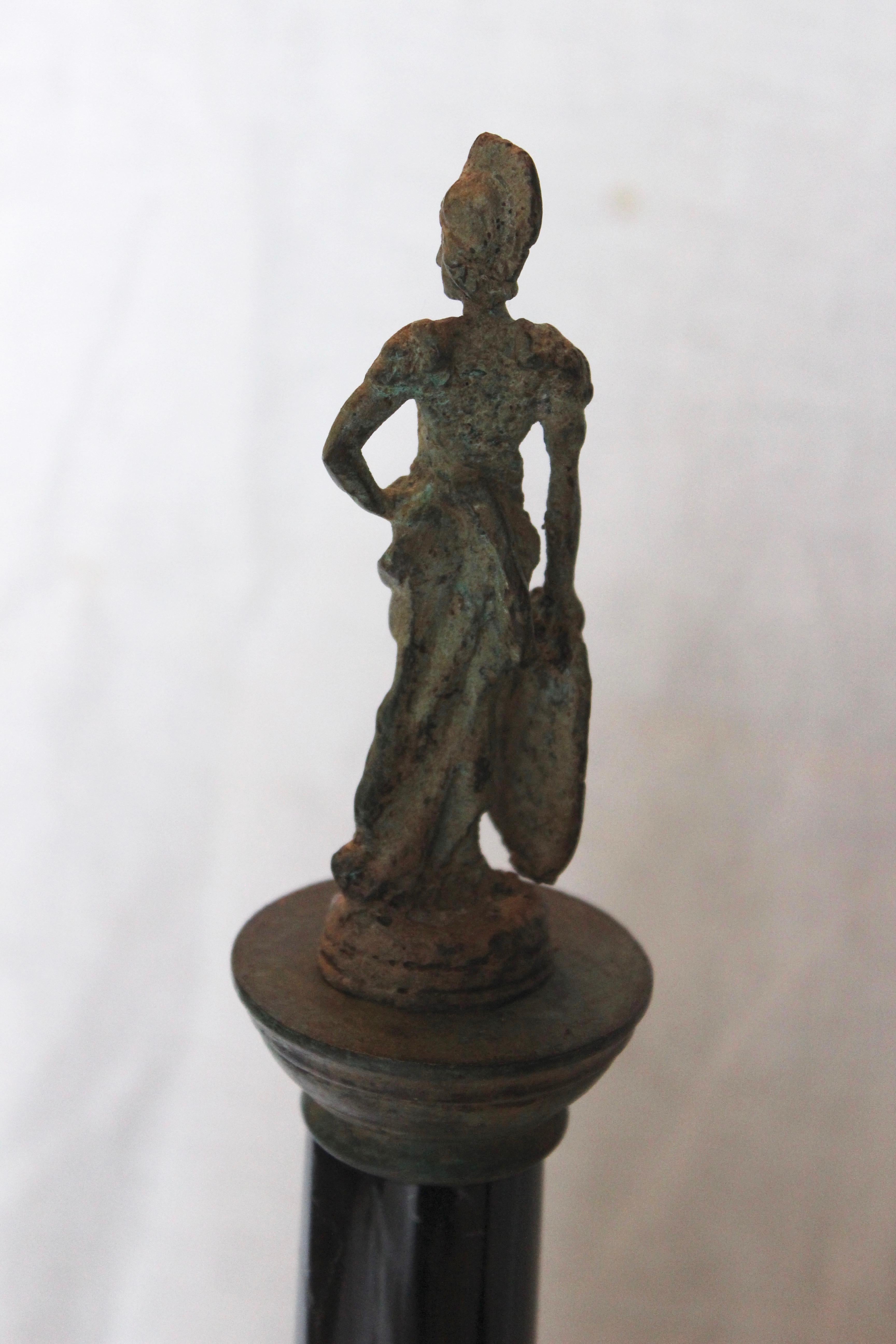 Pair of Bronze and Marble Grand Tour Souvenirs 1