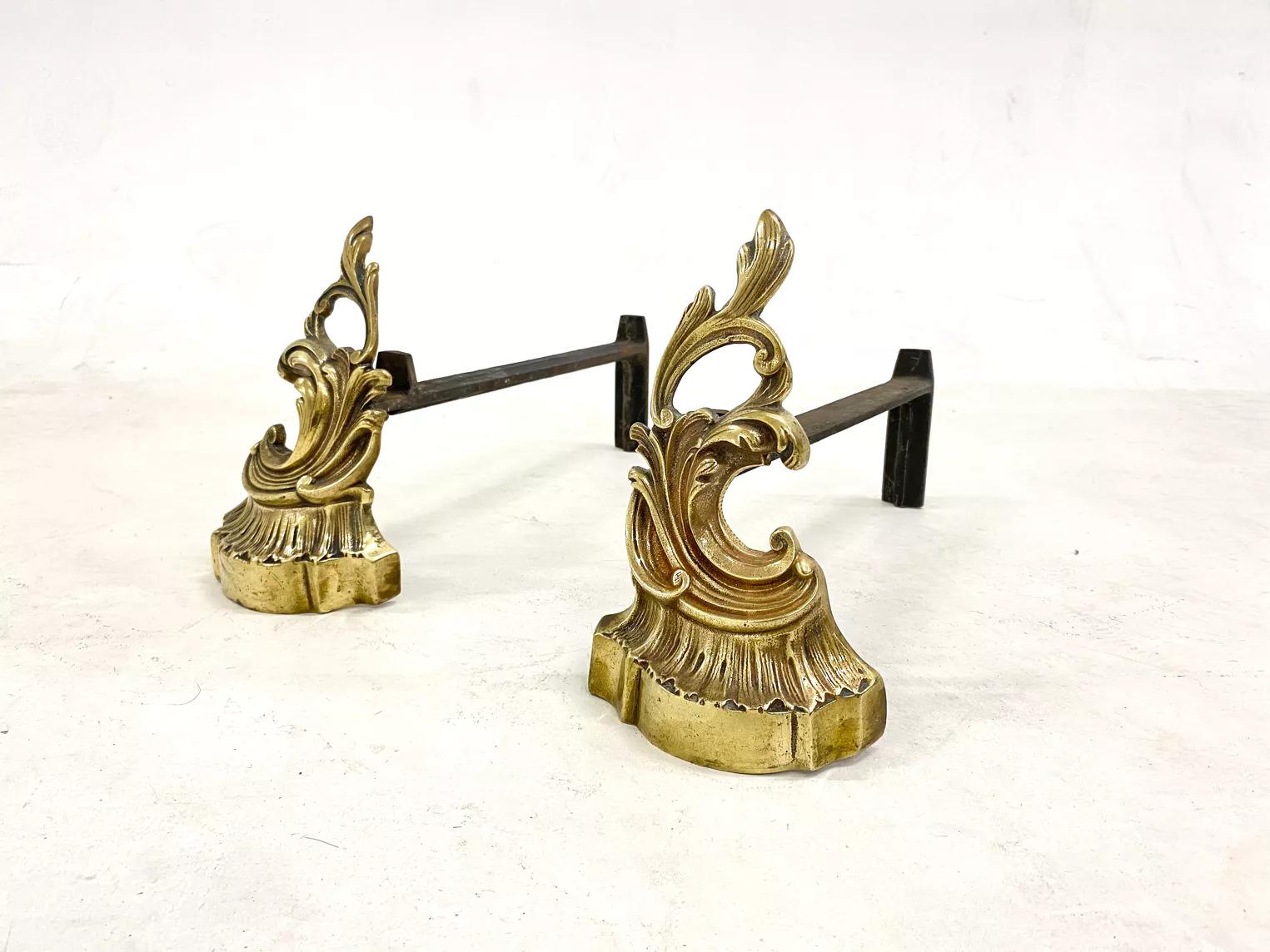 Paar antike Anders Bronze-Bronze-Sessel (Französisch) im Angebot