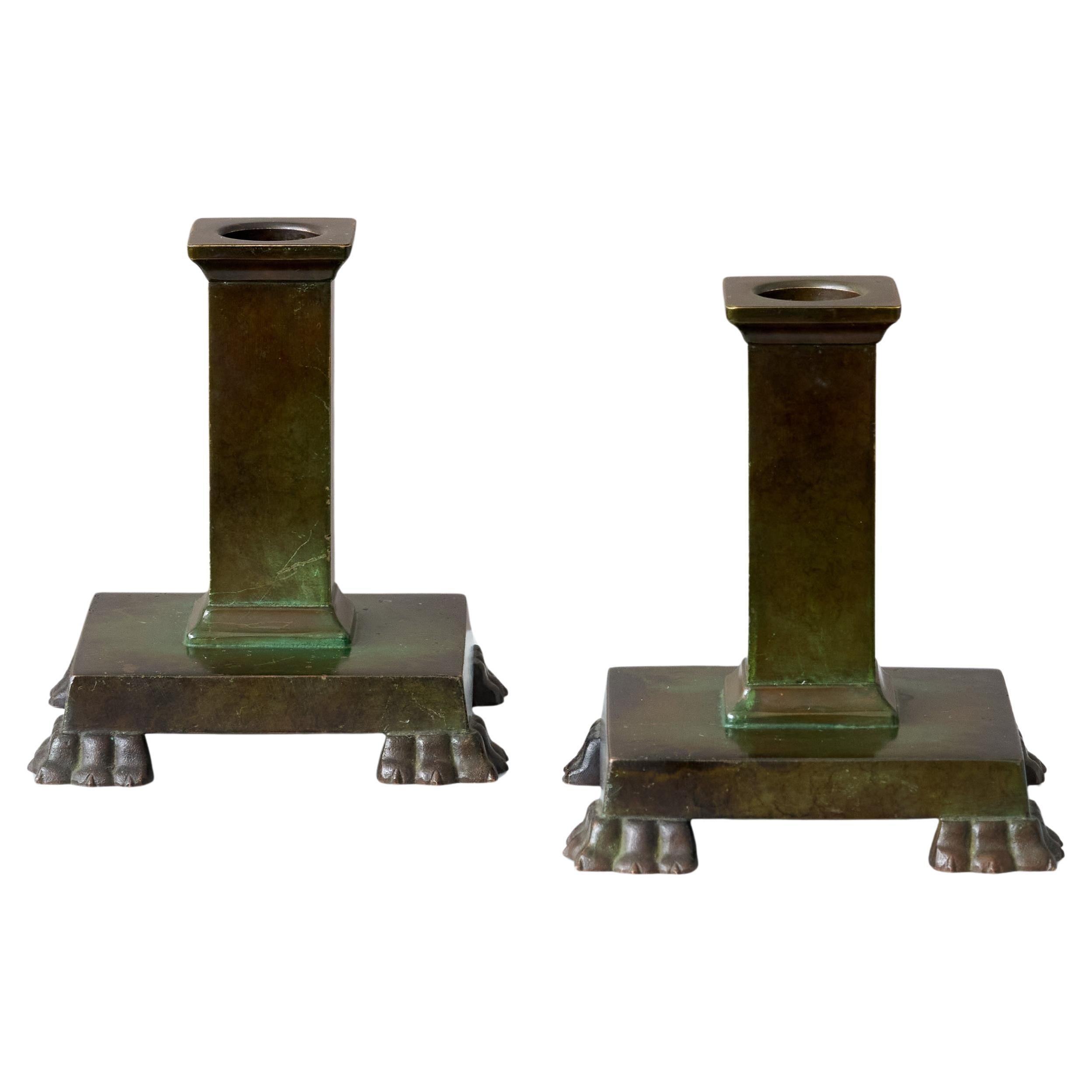 GAB Guldsmedsaktiebolaget Candle Holders