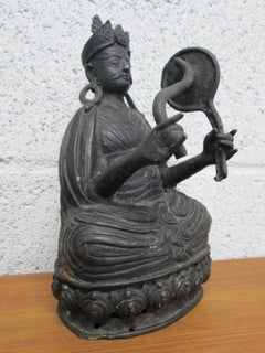 Pair of Bronze Buddha Statues