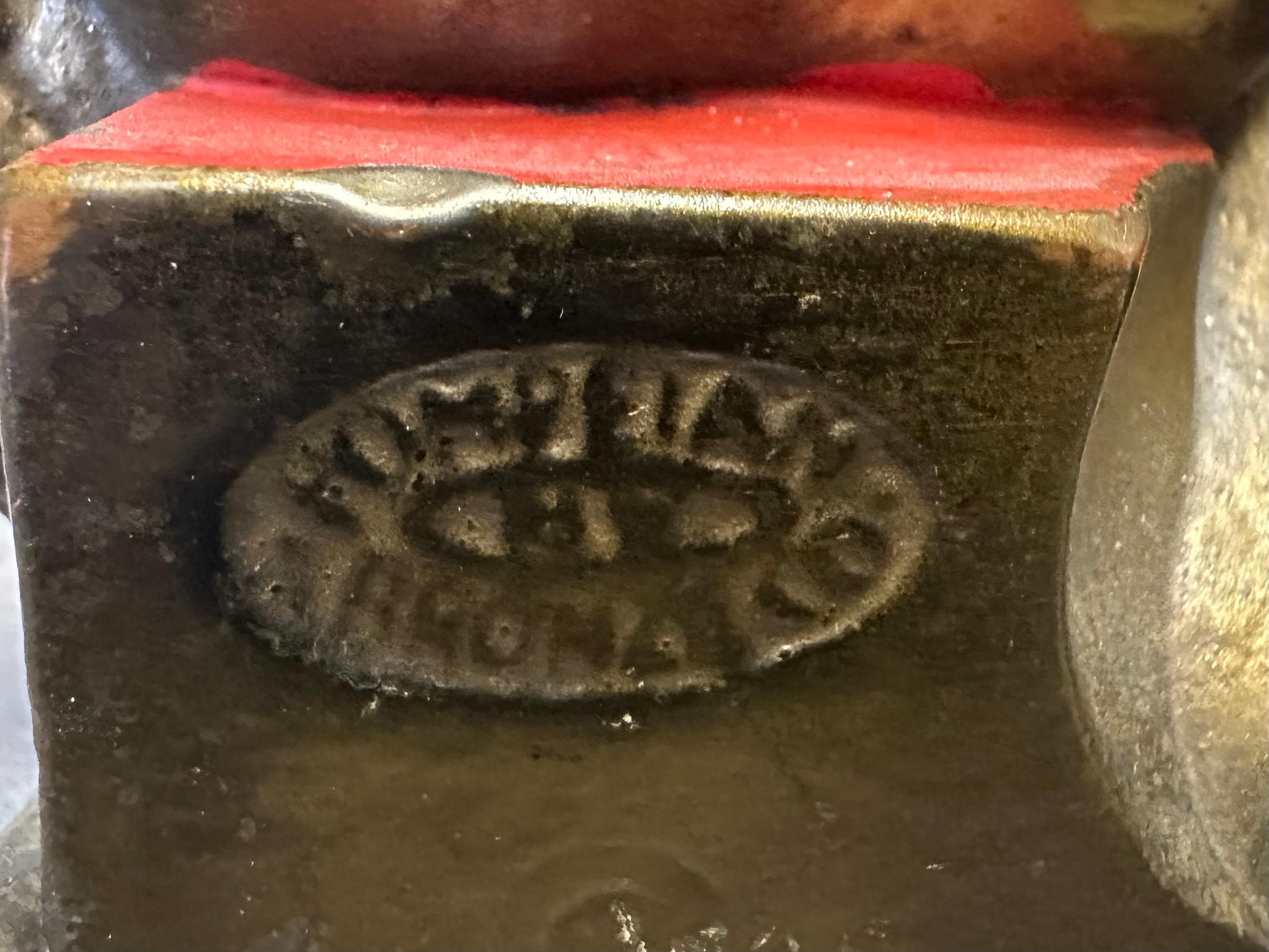 Pair of Bronze-Clad Indian Braves Bookends by Paul Herzel for Pompeian Bronze Co For Sale 7