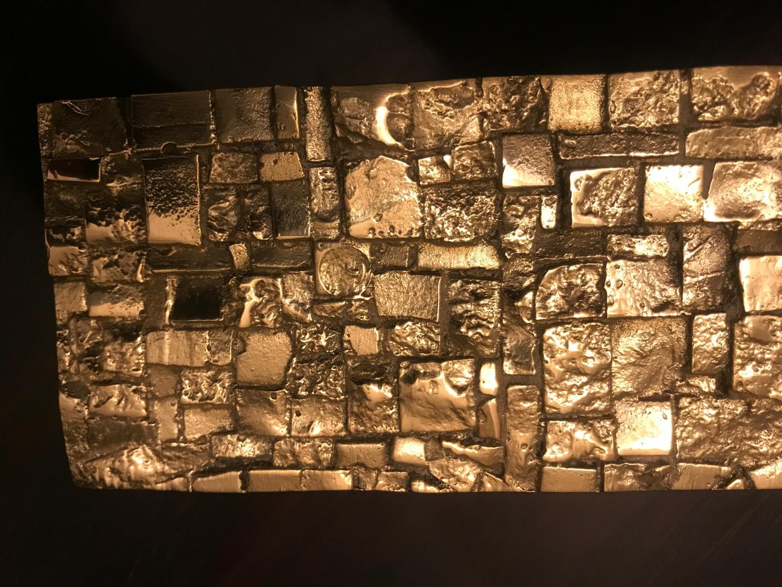 Fine XX secolo Coppia di maniglie per porte in bronzo, anni '70 in vendita