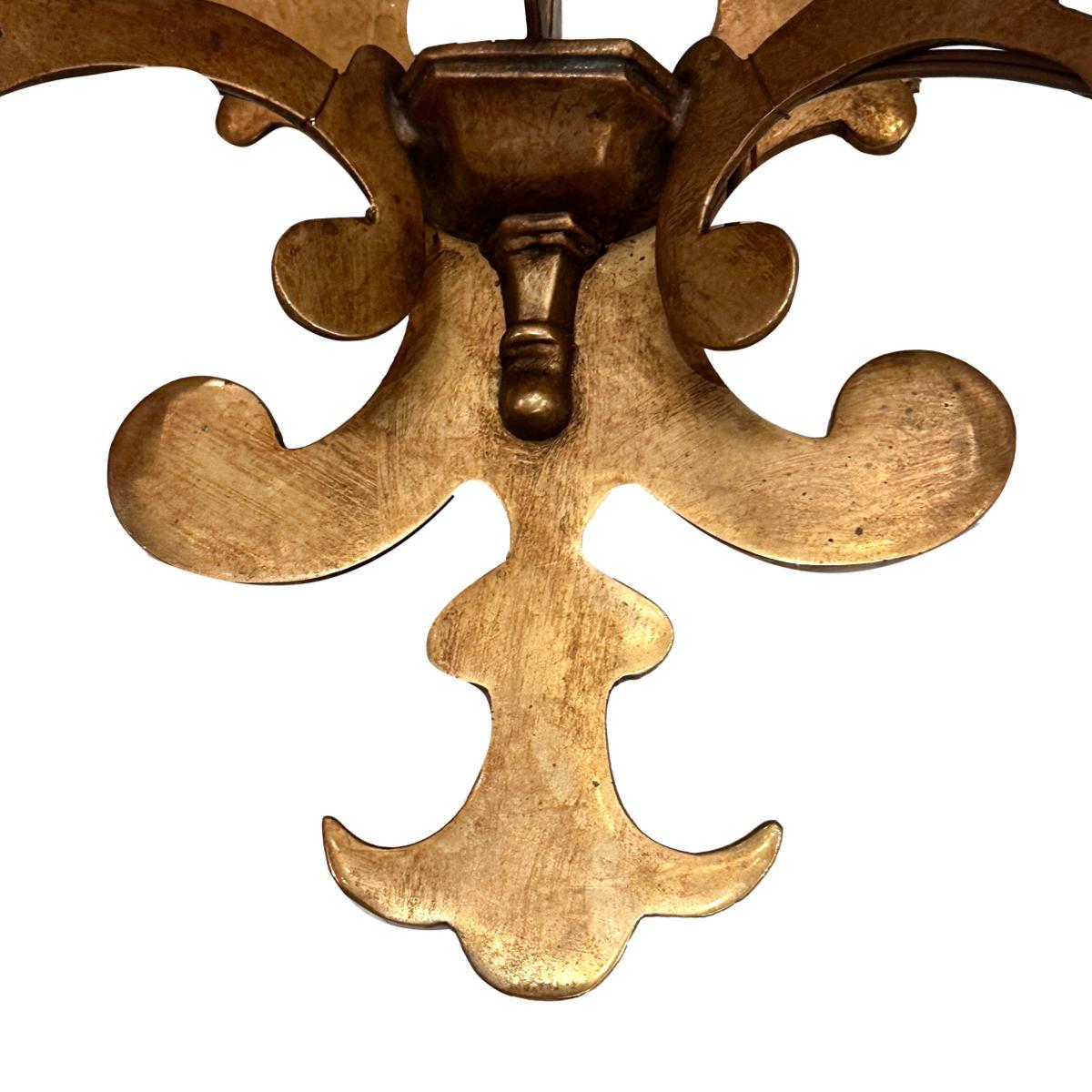 Olandese Coppia di lampade olandesi in bronzo in vendita