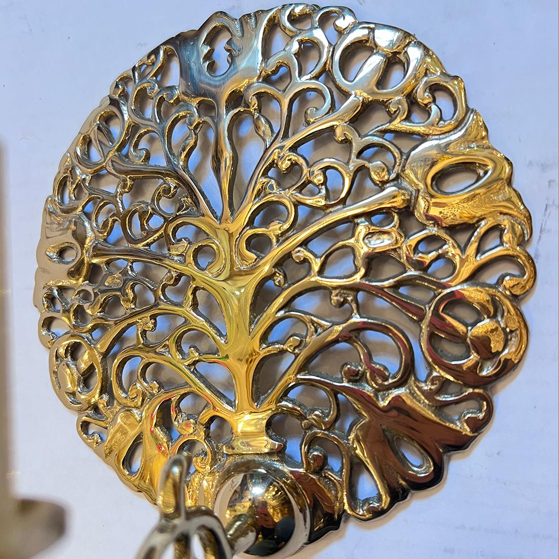 Coppia di lampade olandesi in bronzo In condizioni buone in vendita a New York, NY