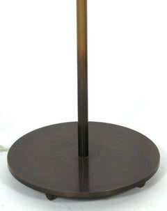 Pair of Bronze Floor Lamps