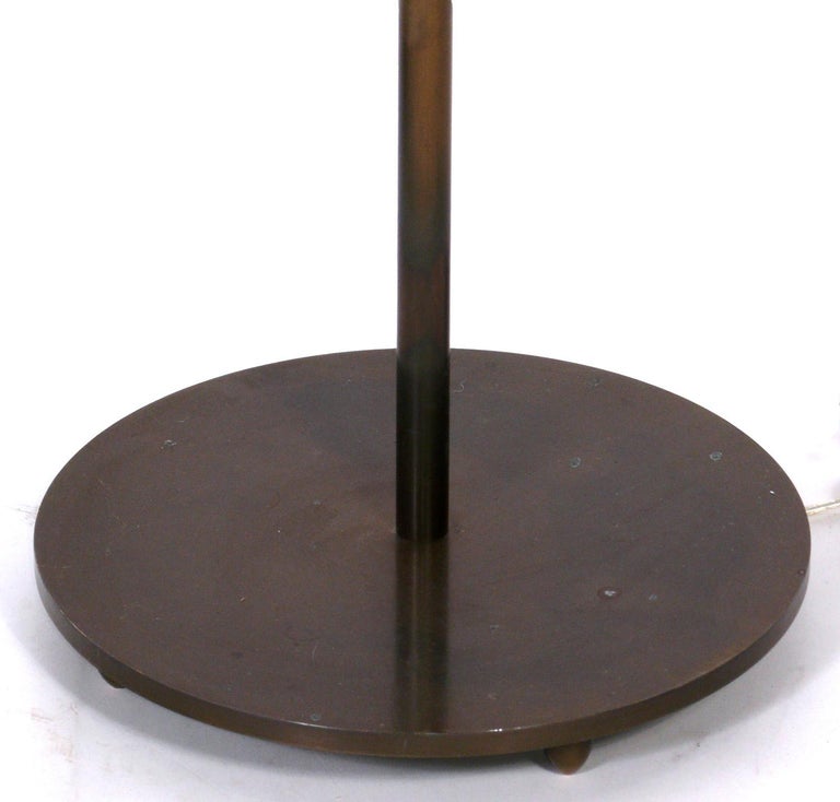 Pair of Bronze Floor Lamps For Sale at 1stDibs