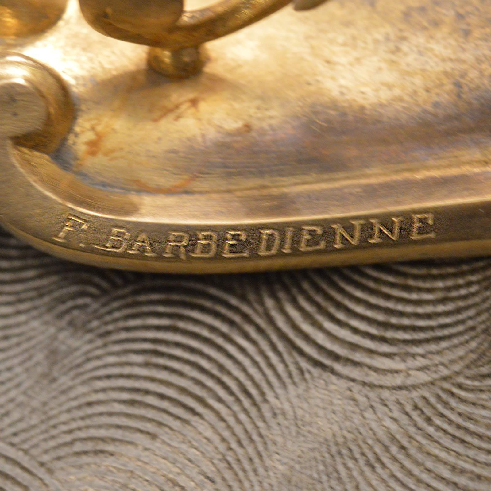 Paire d'Appliques Françaises en Bronze Doré, Fin du 19ème Siècle en vente 5