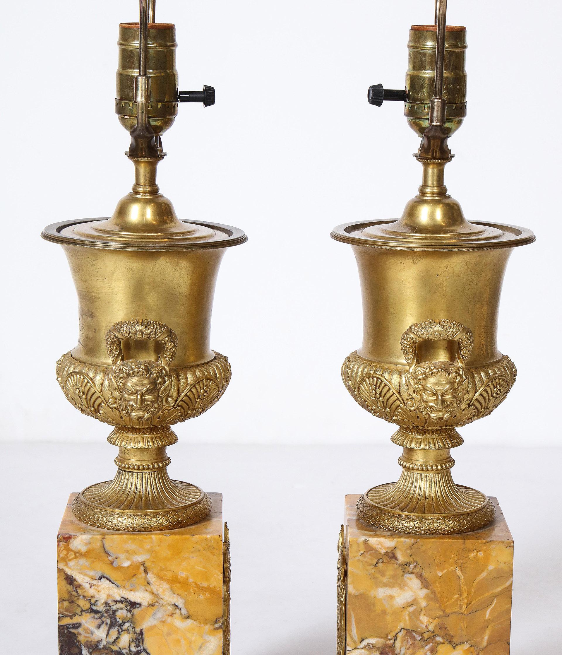 Pair of Bronze Lamps 7
