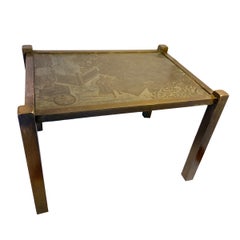 Pair of Bronze Laverne Side Tables