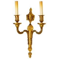 Coppia di sconsigliere in bronzo in stile Luigi XVI