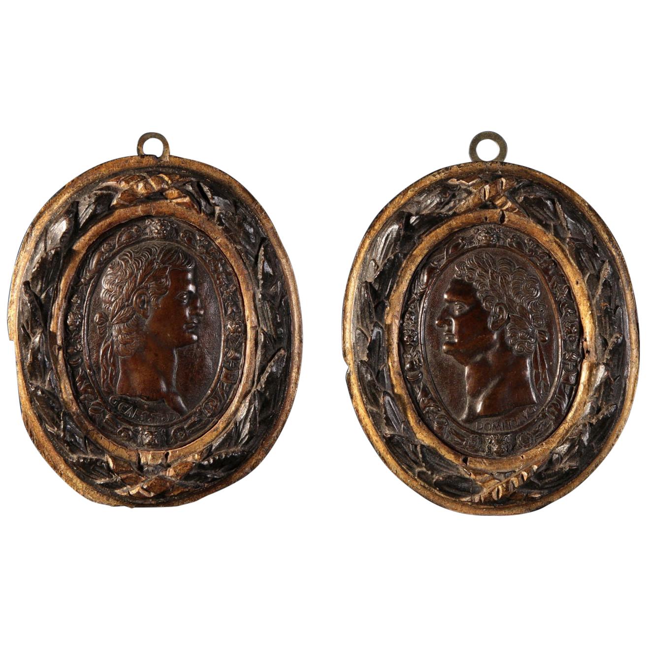 Pair of Bronze Medals Padua, 16th Century