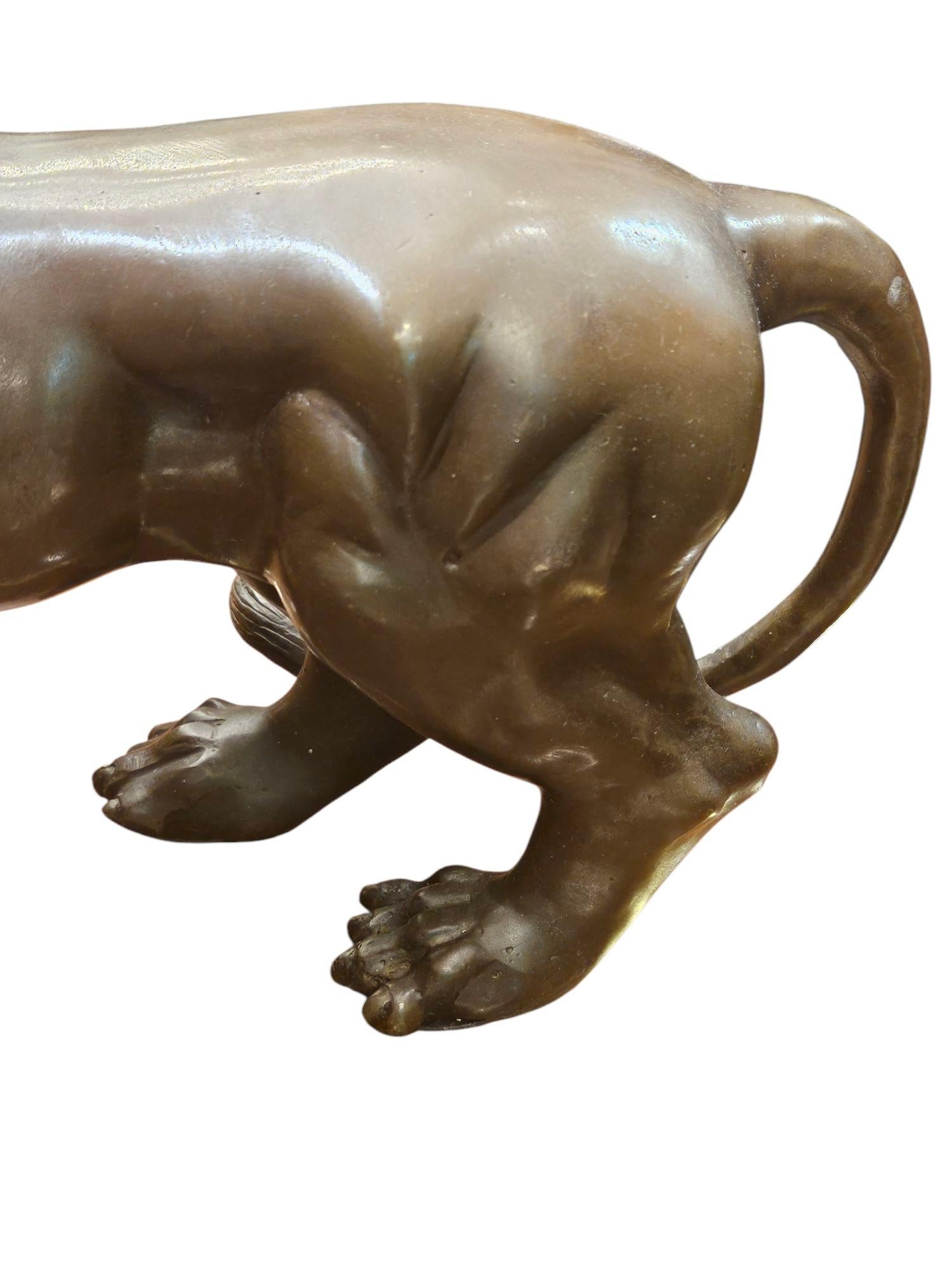 Pareja de leones mediceos de bronce Desconocido en venta