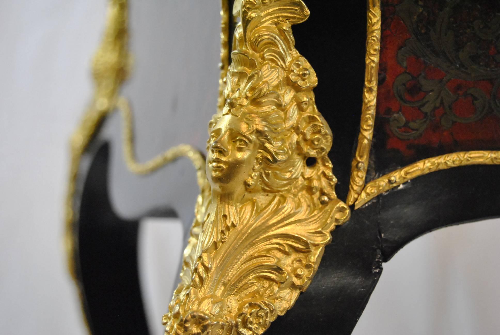 Paar bronzemontierte französische Pflanzgefäße im Louis-XVI.-Stil aus Boulle-Marketerie (Metallarbeit) im Angebot