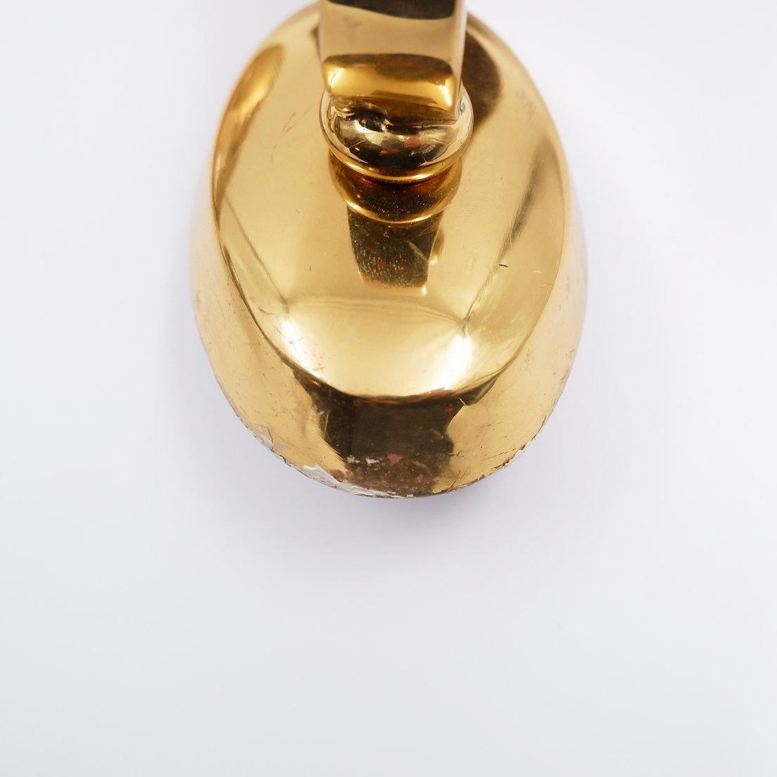 Pair of Bronze Mussel Shell Sconces - 1970s (2 pairs available) For Sale 2