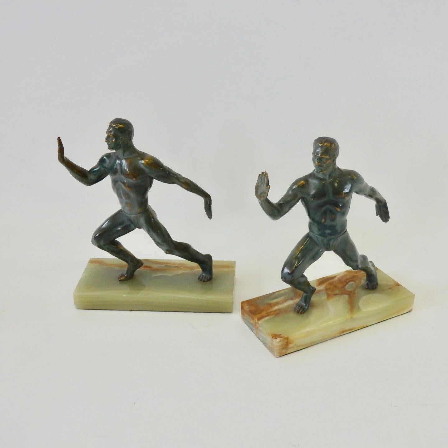 greek statue bookends