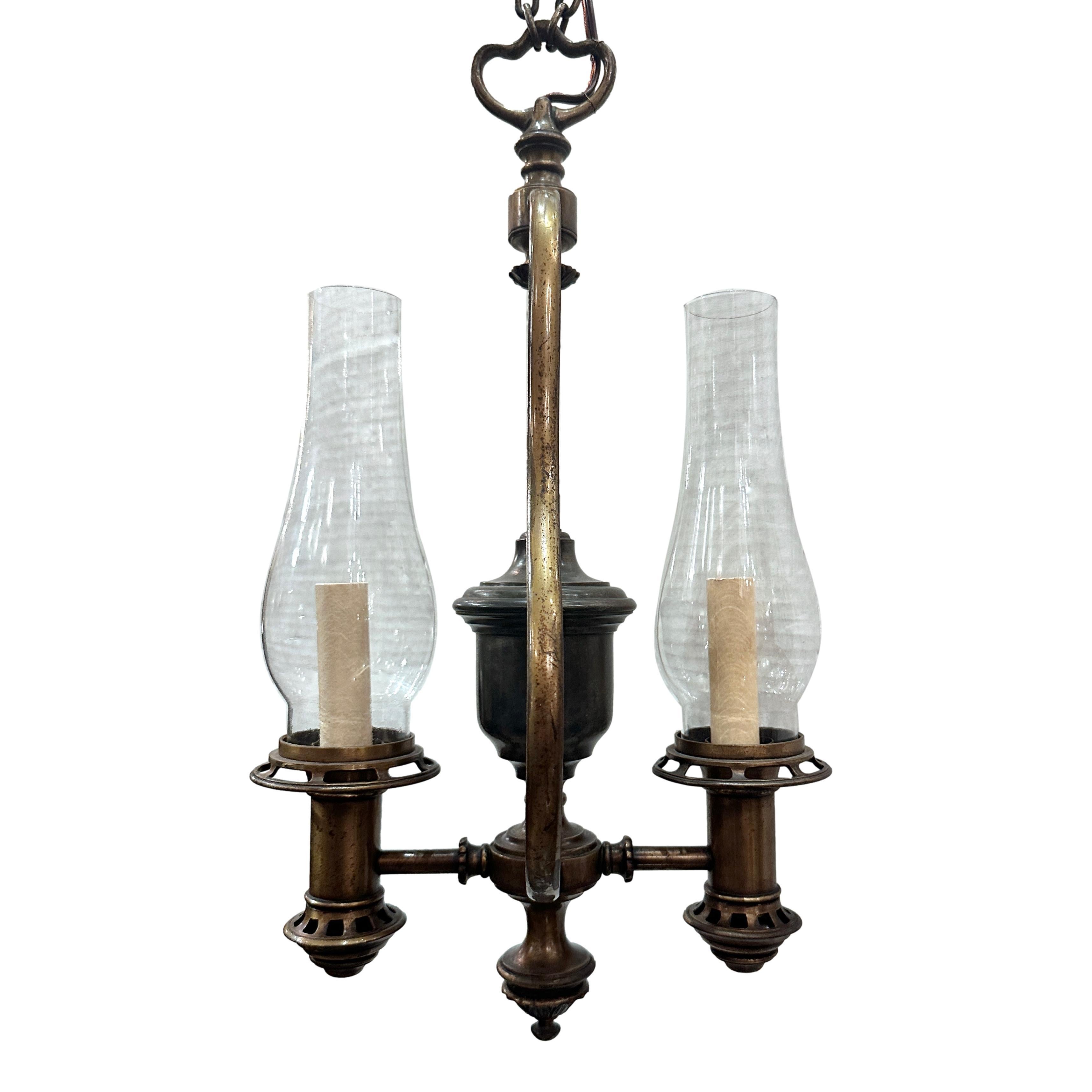 American Pair of Nautical Light Fixtures, Sold Individually For Sale