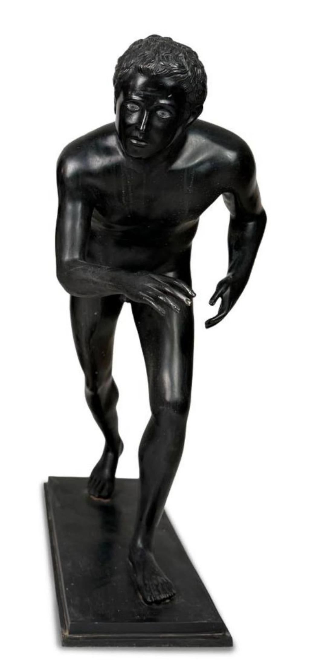 Paar Bronze-Läufer aus Pompeji, nach dem 1. Jahrhundert v. Chr. Originale im Angebot 1