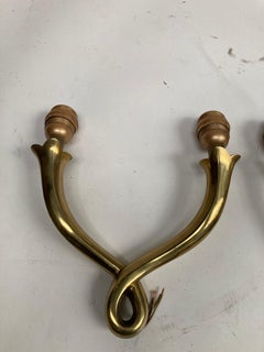 Paire d'appliques en bronze de Riccardo Scarpa