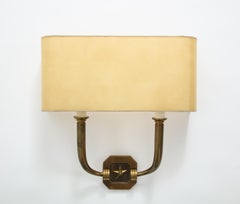 Pair of Bronze Sconces, France, 1940