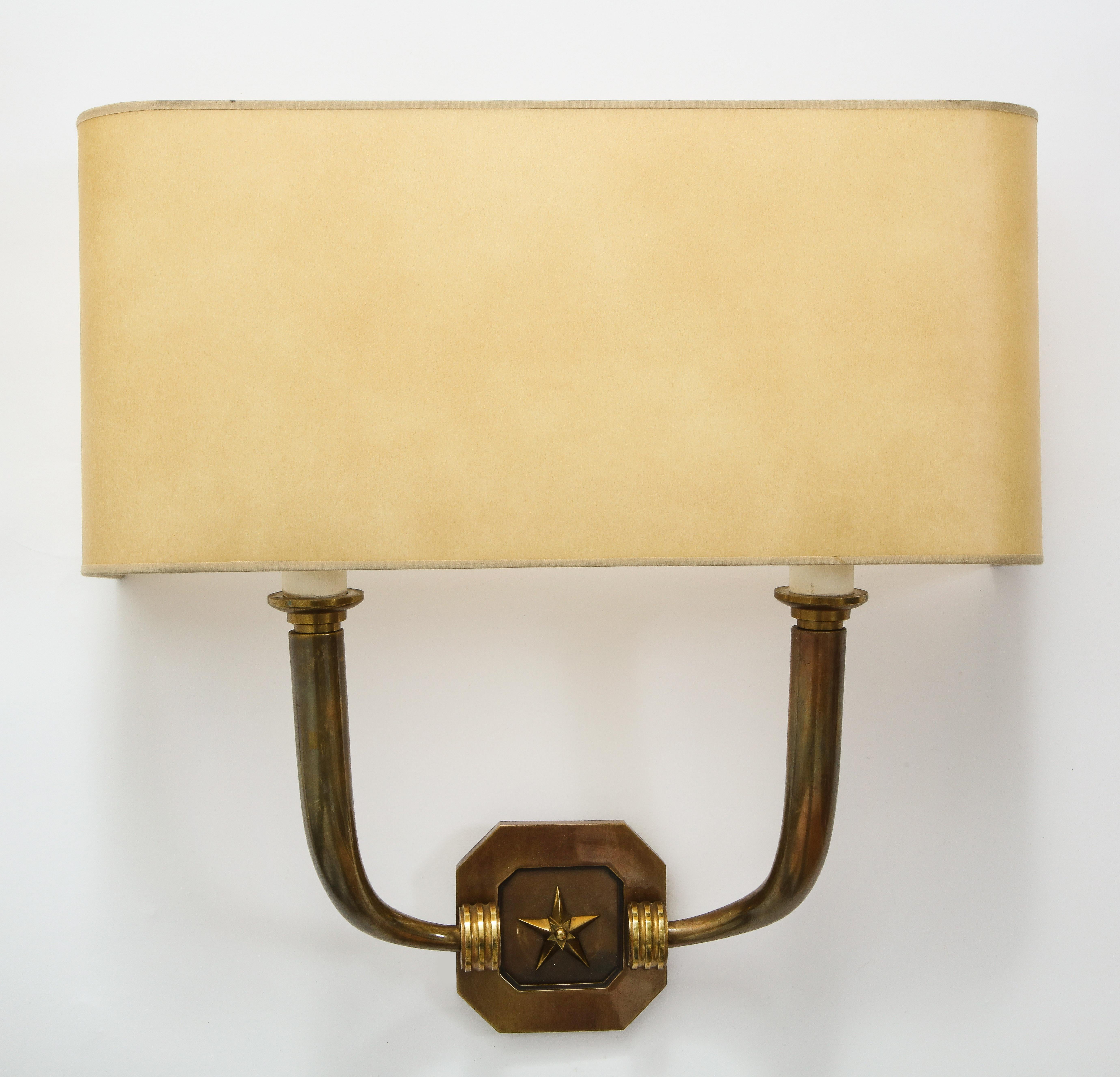 Calco Coppia di sconsigliere in bronzo, Francia, 1940 in vendita