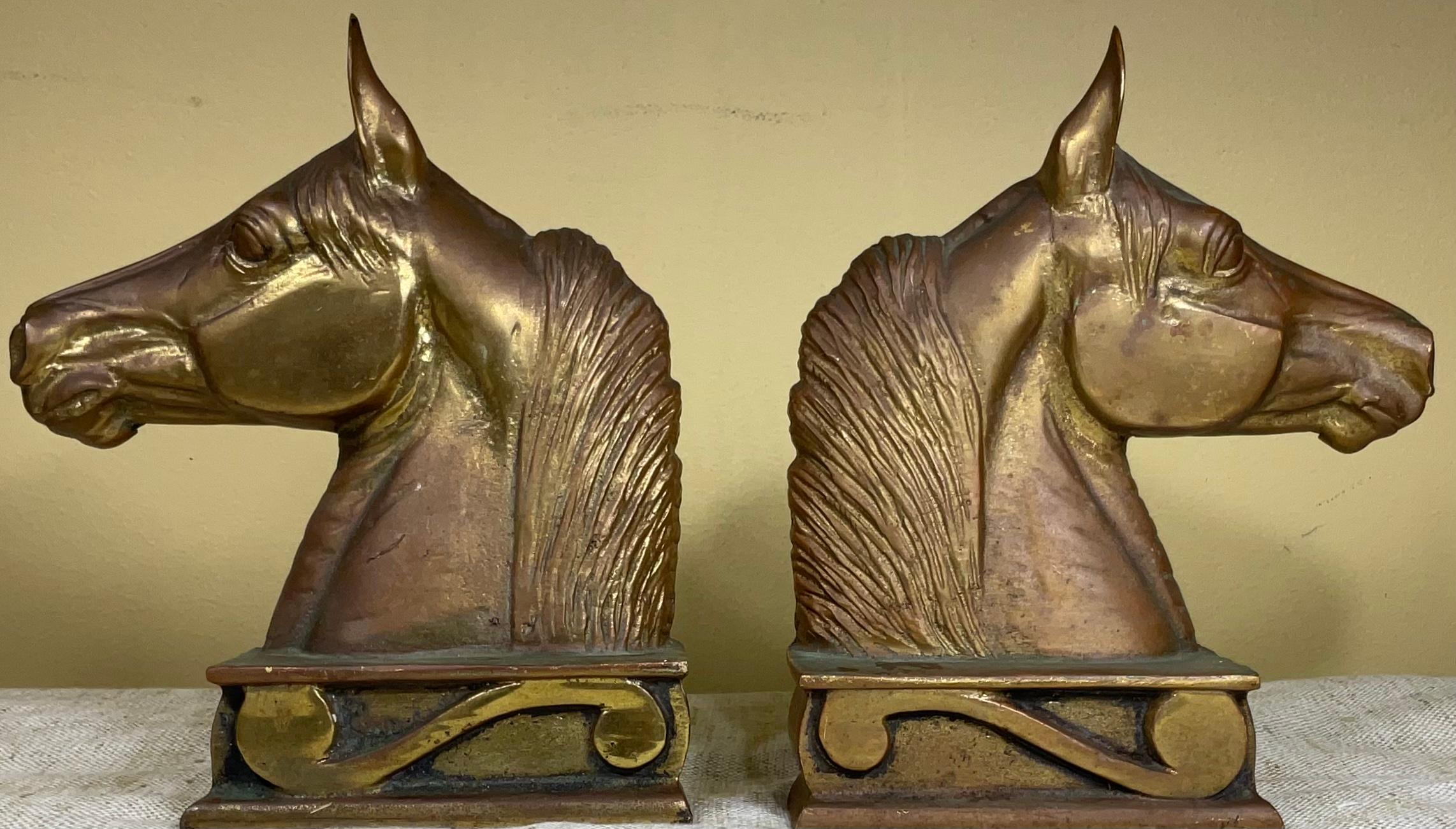 Pair of Bronze Sculptor Bookends 4