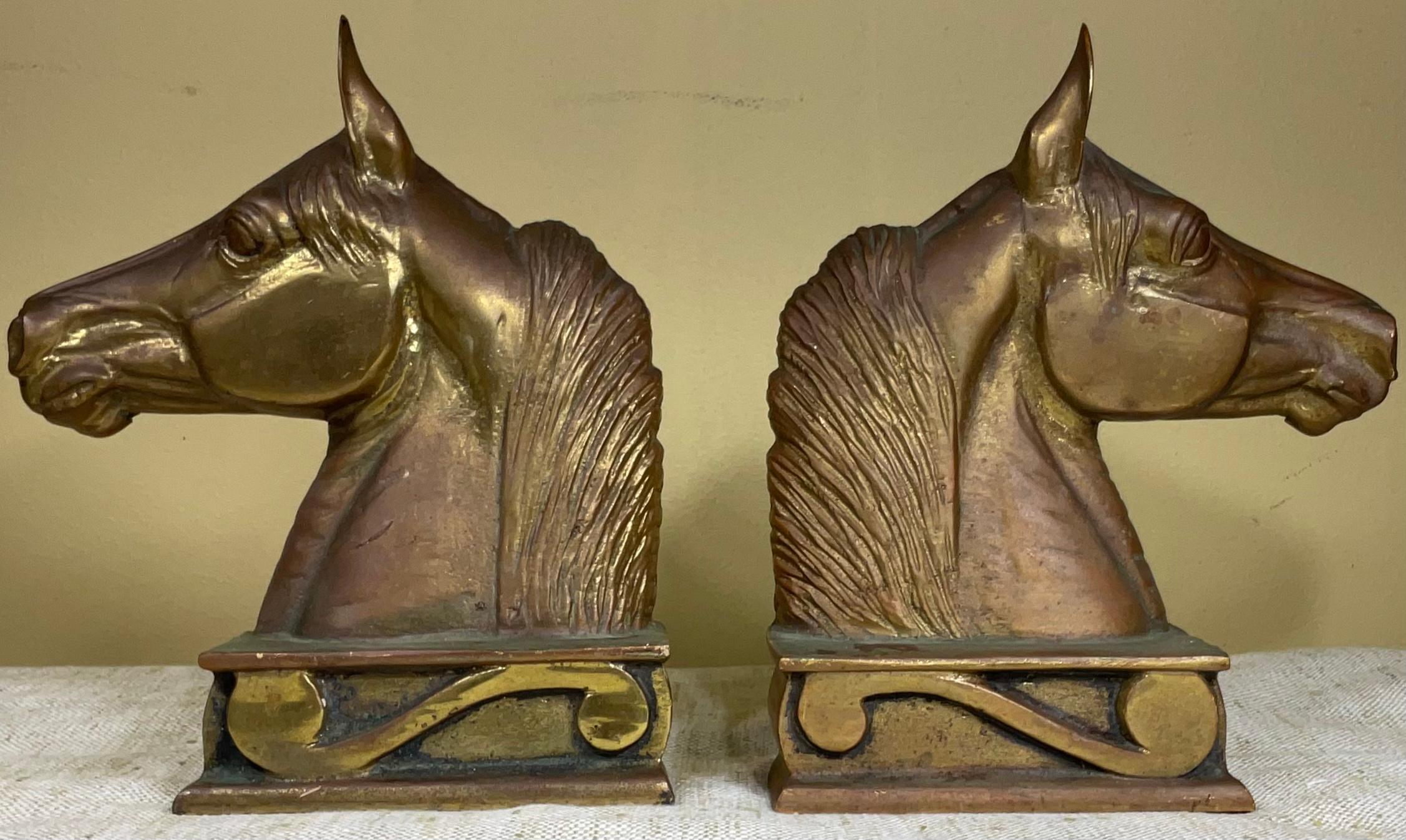 Pair of Bronze Sculptor Bookends 3
