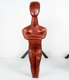 Paar Bronze-Skulpturen-Feuerböcke von Peter Martens
