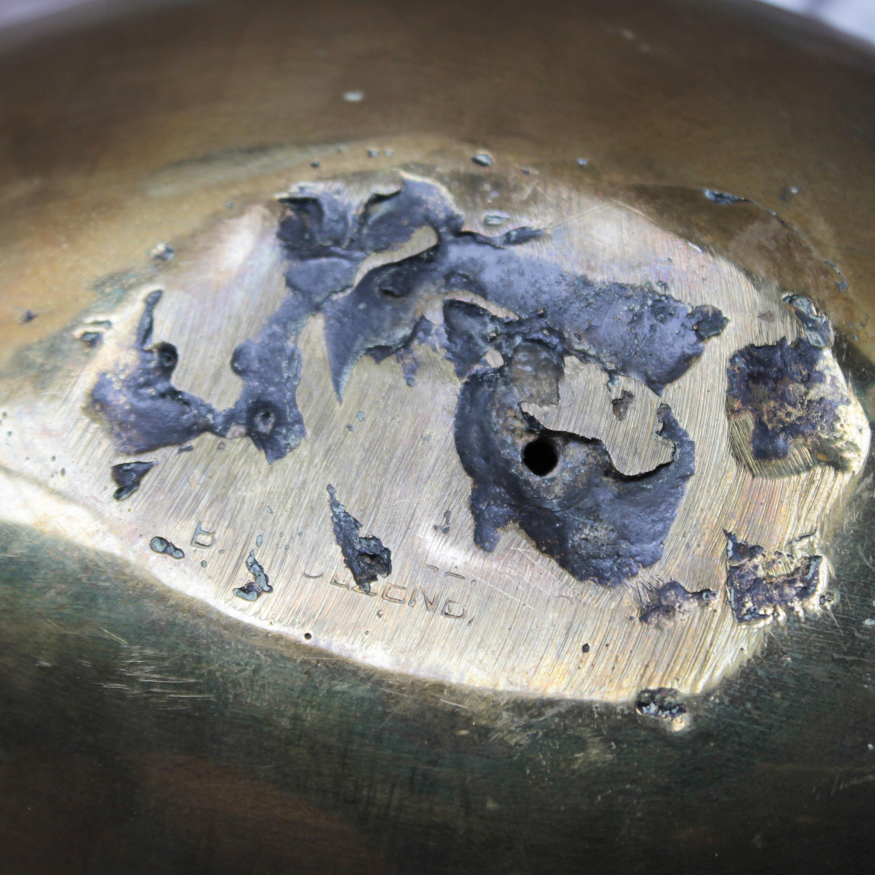 Coppia di sculture in bronzo di B. Stolzenbach, Paesi Bassi 8