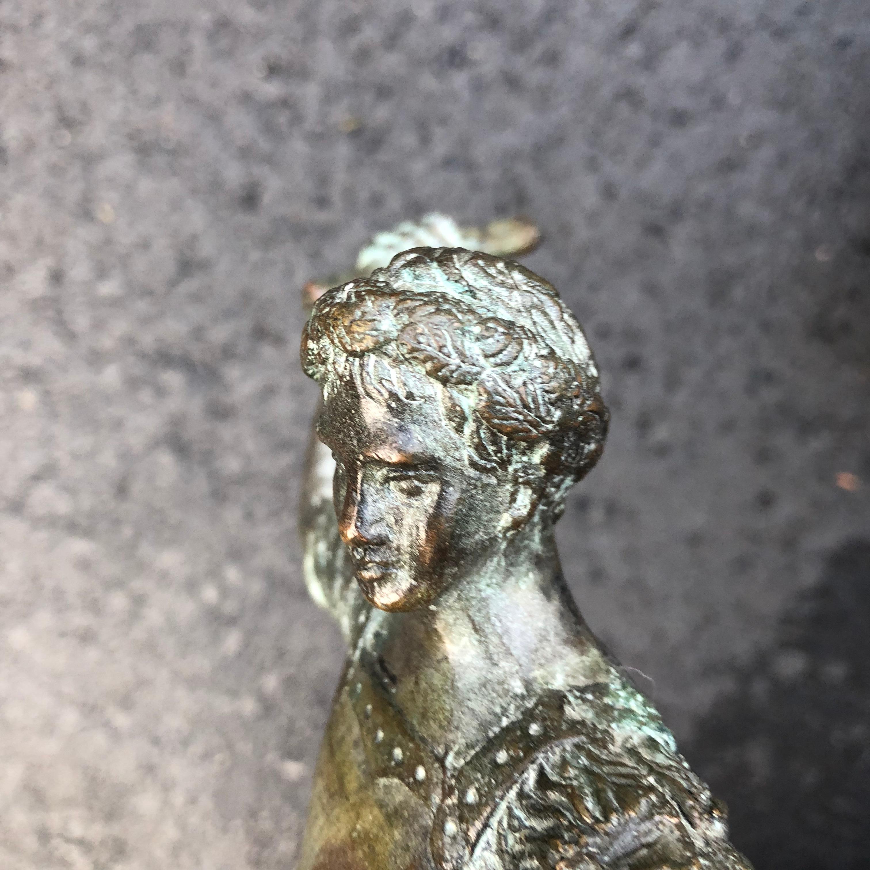 Pair of Bronze Sculptures Of Caesar For Sale 12