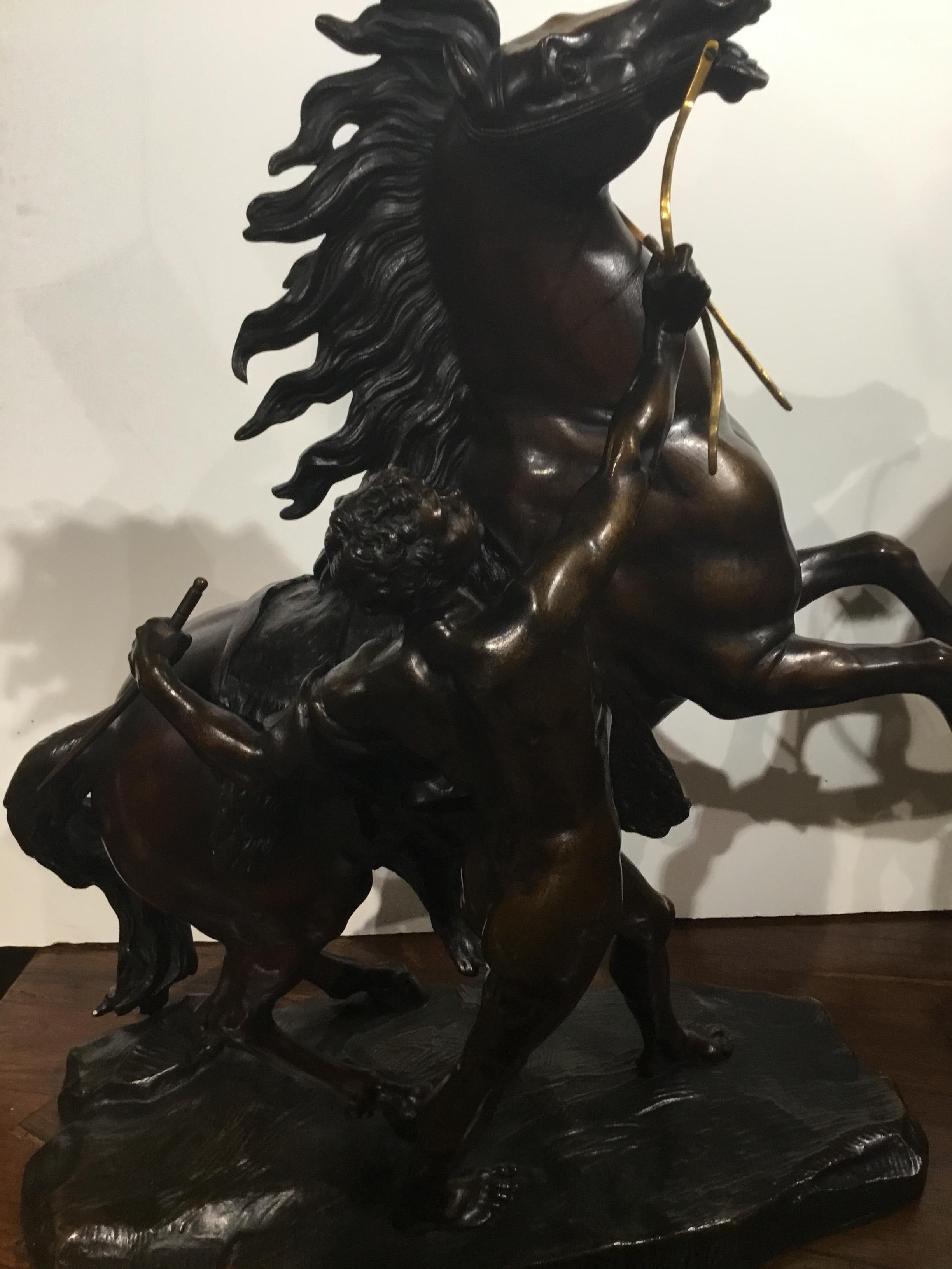 elsas horse statue