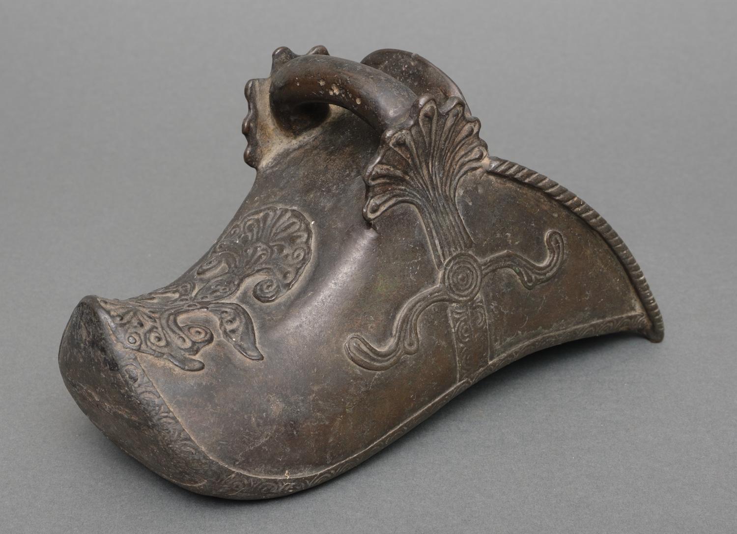 Spanish Pair of Bronze “Shoe-Shape