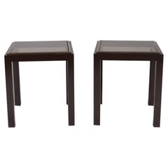 Pair of Bronze Side Tables, c. 1960