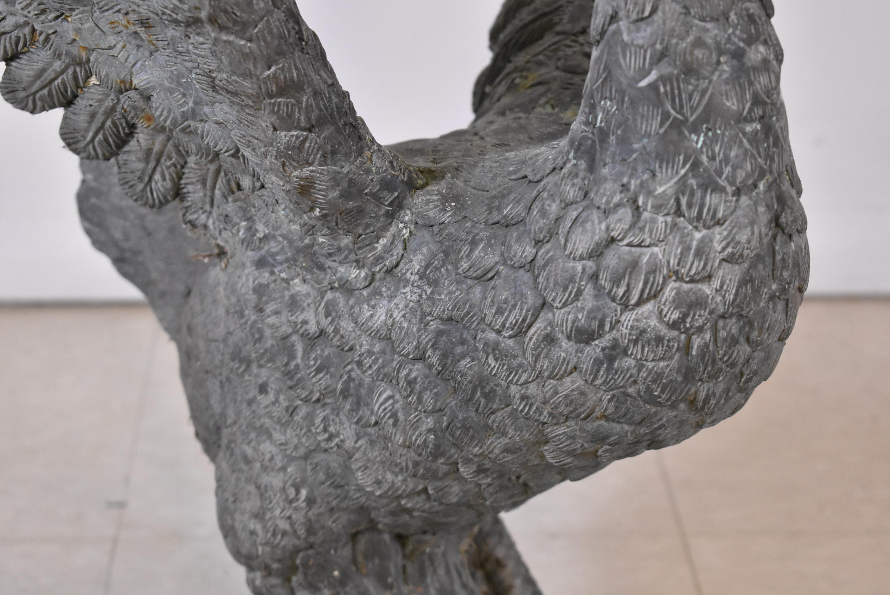 Pair of Bronze Swan Fountains 3