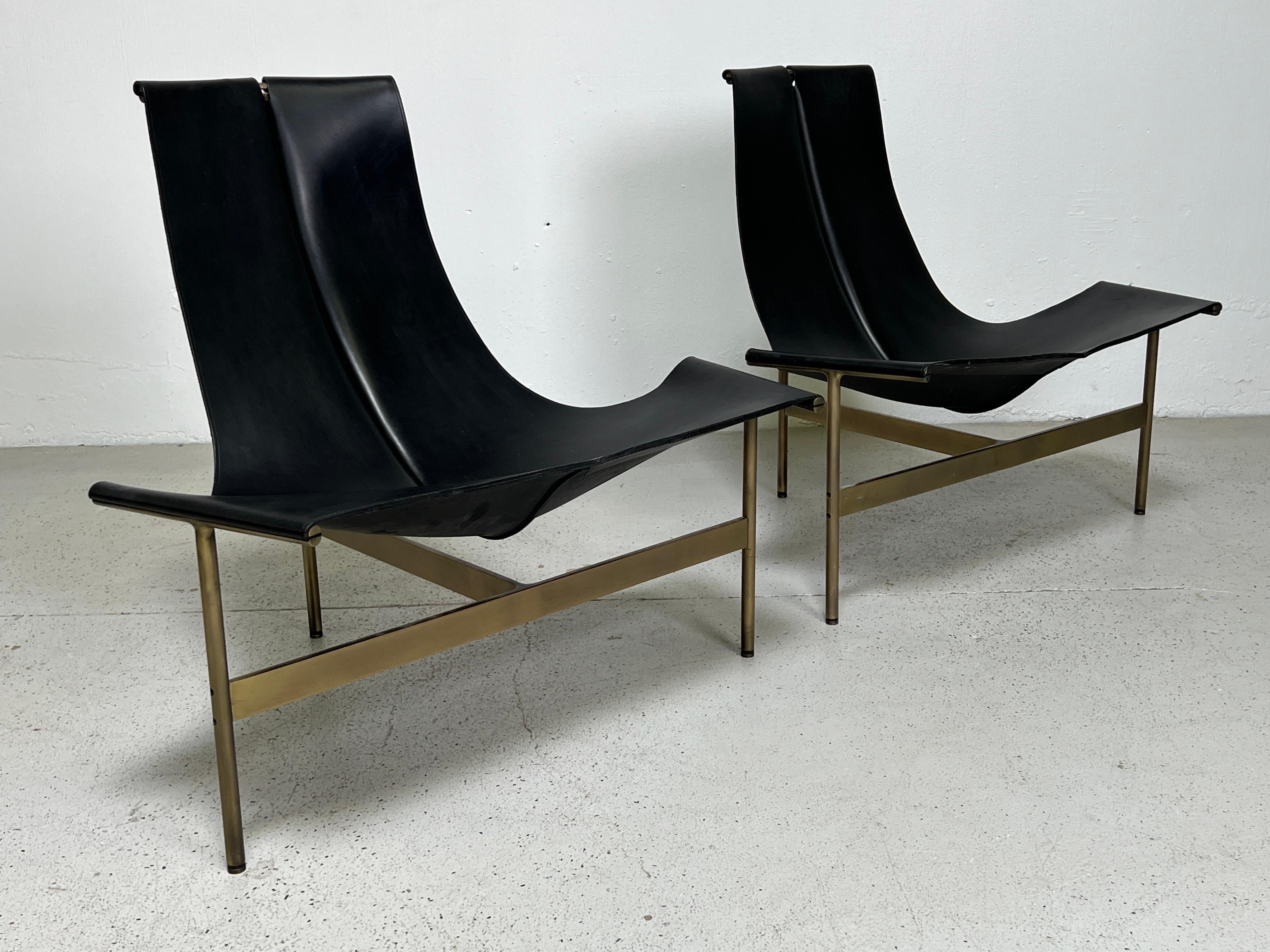 Pair of Bronze TG-15 Lounge Chair by Katavolos, Littell, & Kelley For Sale 10
