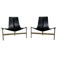 Pair of Bronze TG-15 Lounge Chair by Katavolos, Littell, & Kelley