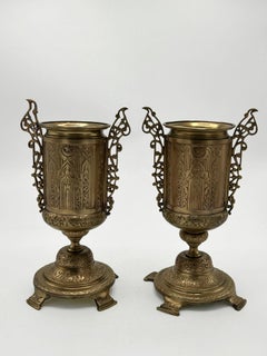 Paar Bronzevasen von Barbedienne, Frankreich, um 1870