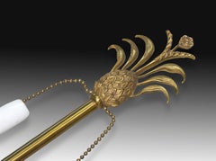 Pair of Bronze Wall Lamps or Sconces, 20th Century