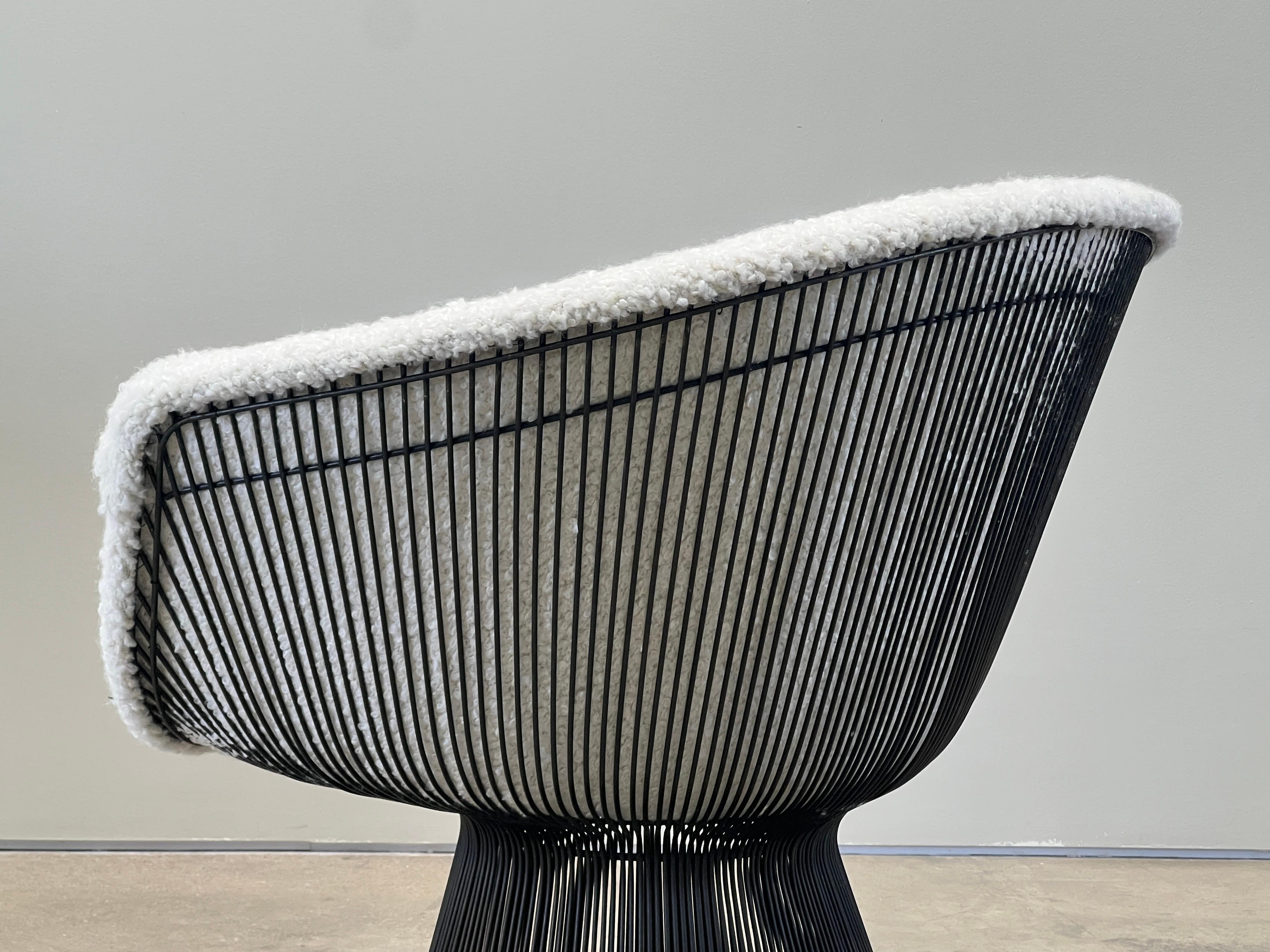Coppia di sedie da salotto in bronzo di Warren Platner per Knoll in vendita 9