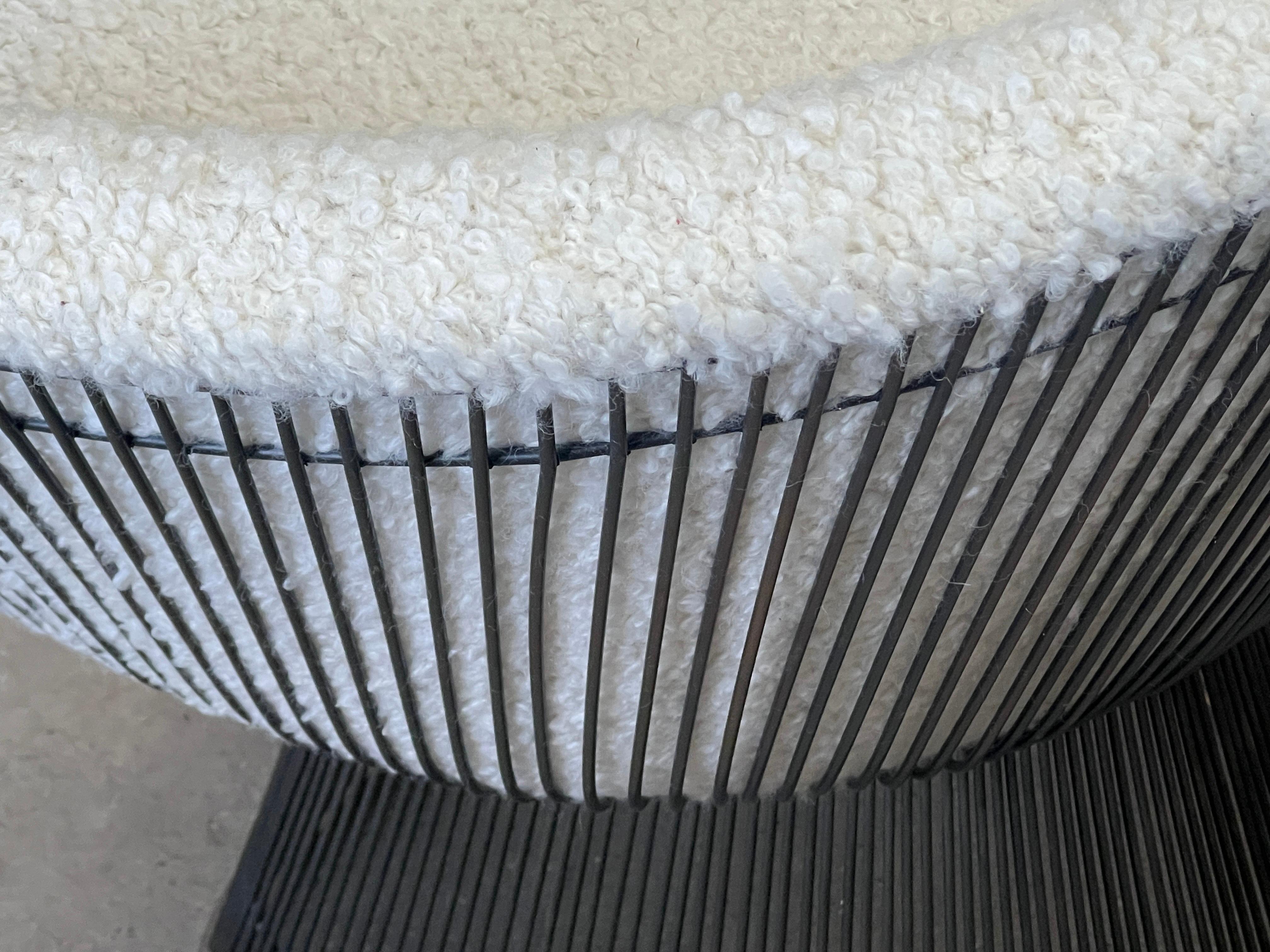 Coppia di sedie da salotto in bronzo di Warren Platner per Knoll in vendita 11