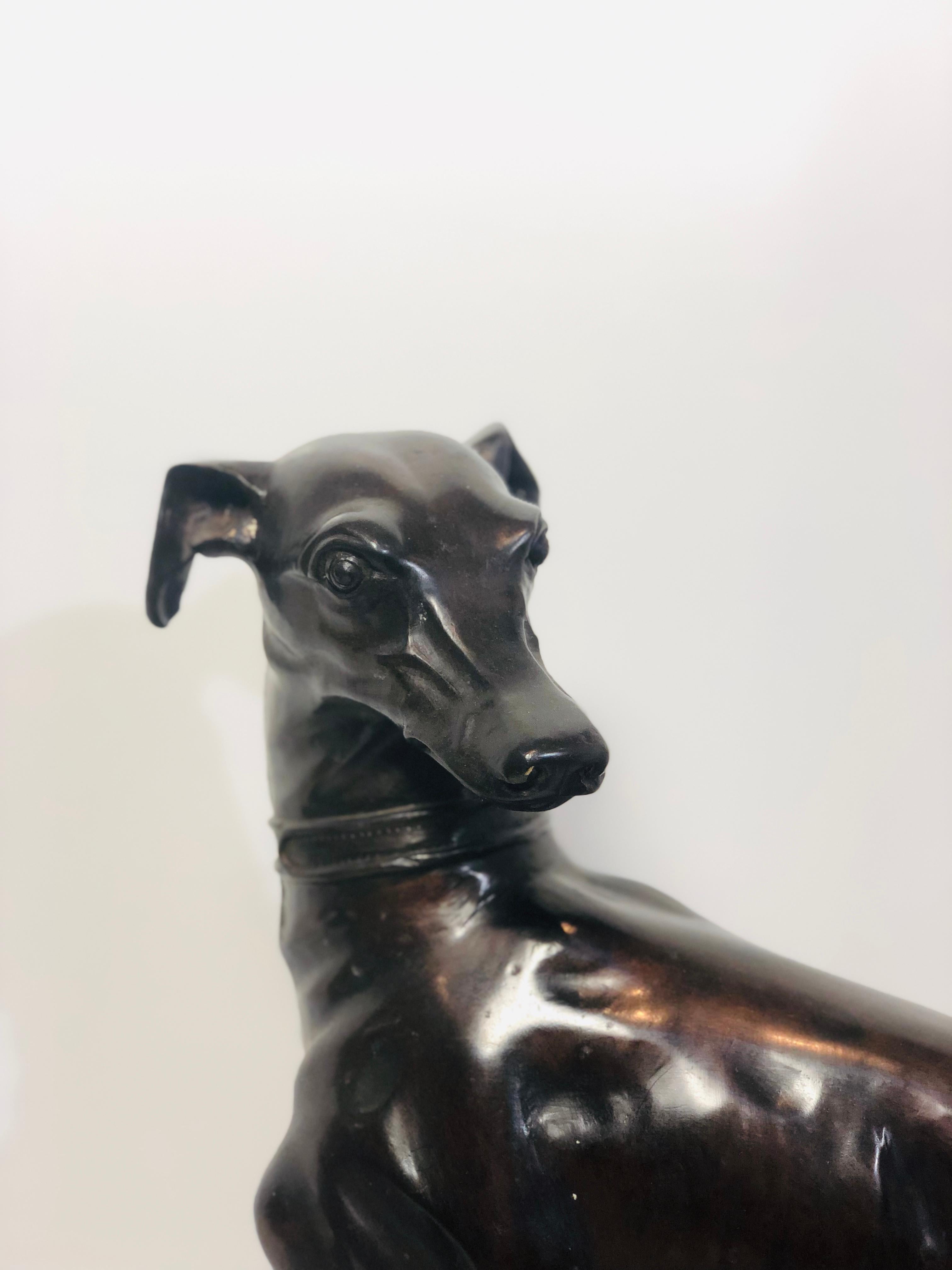 whippet statues for sale