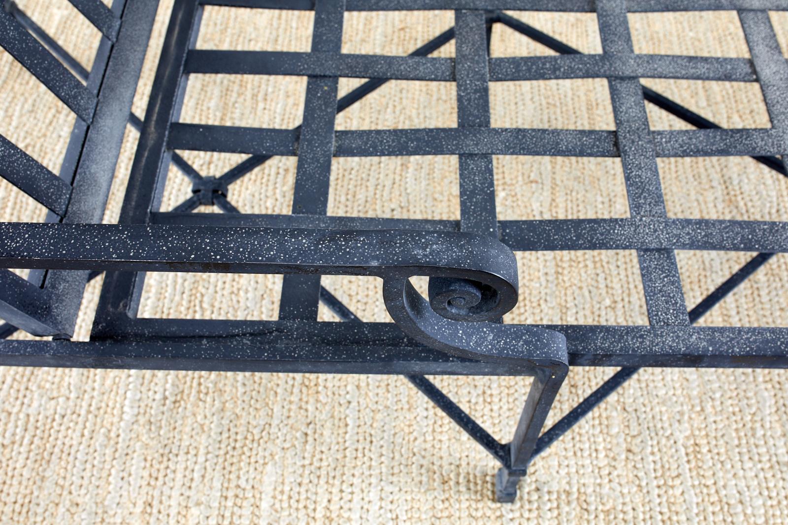 Pair of Brown Jordan Venetian Aluminum Chaise Lounges 4