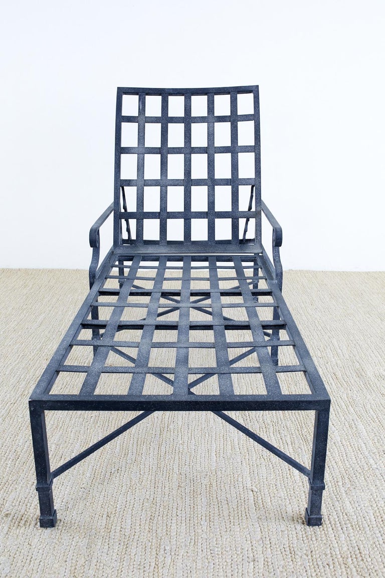 Pair of Brown Jordan Aluminum Chaise Lounges at 1stDibs