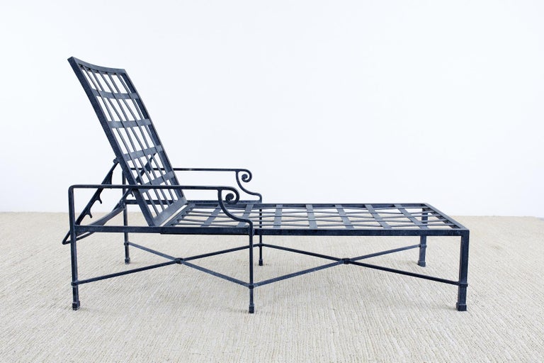 Pair of Brown Jordan Aluminum Chaise Lounges at 1stDibs