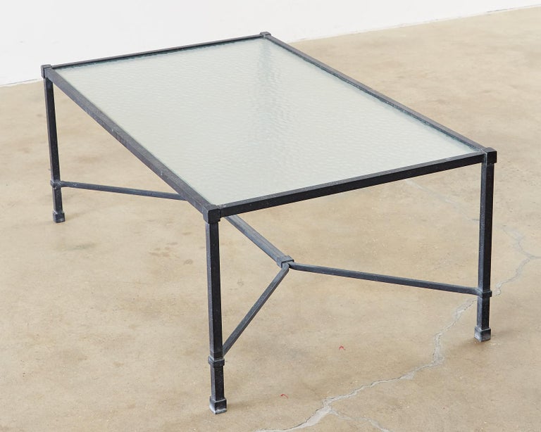 Pair of Brown Jordan Aluminum Cocktail Tables For Sale at 1stdibs