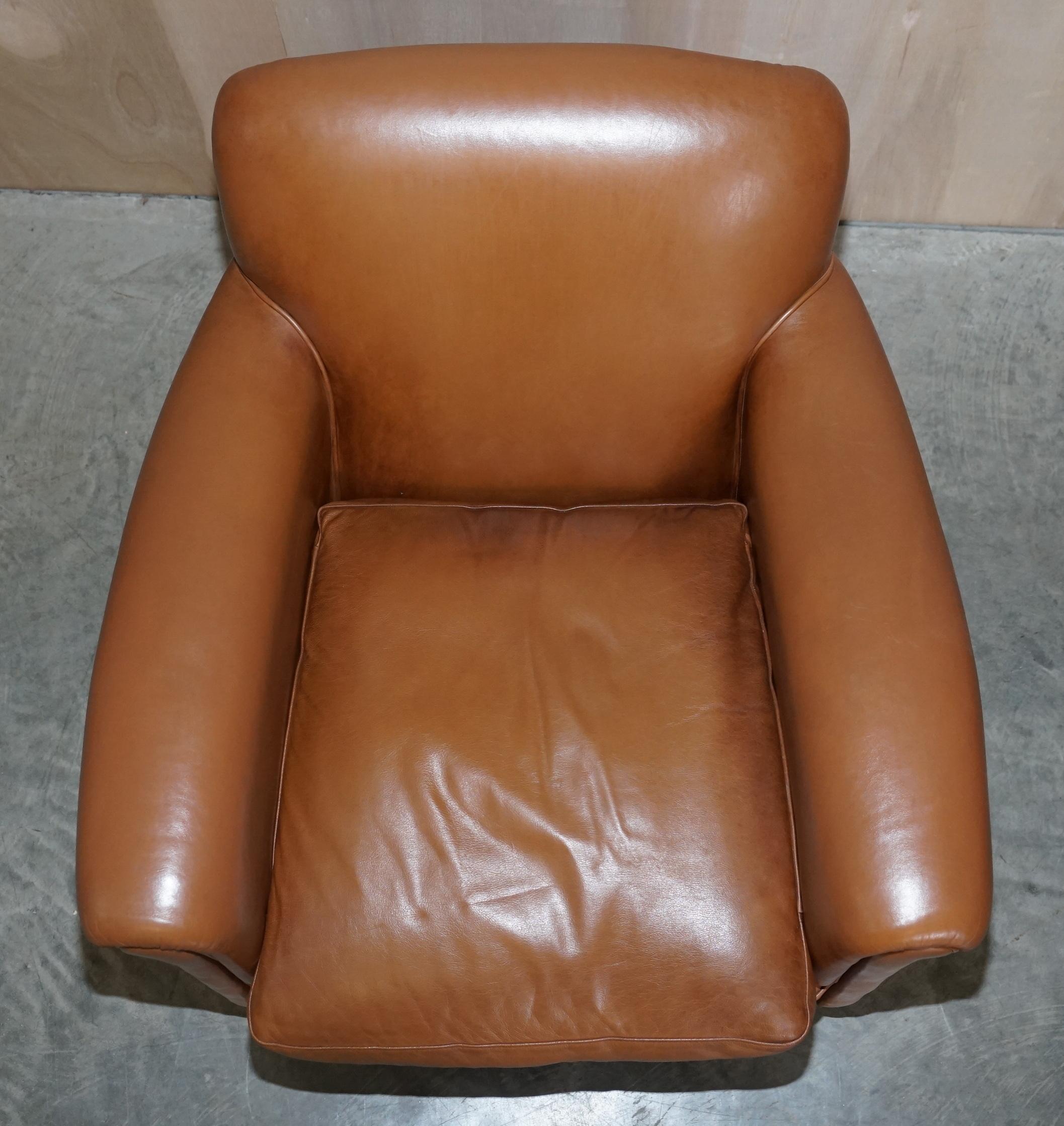 laura ashley burlington leather chair
