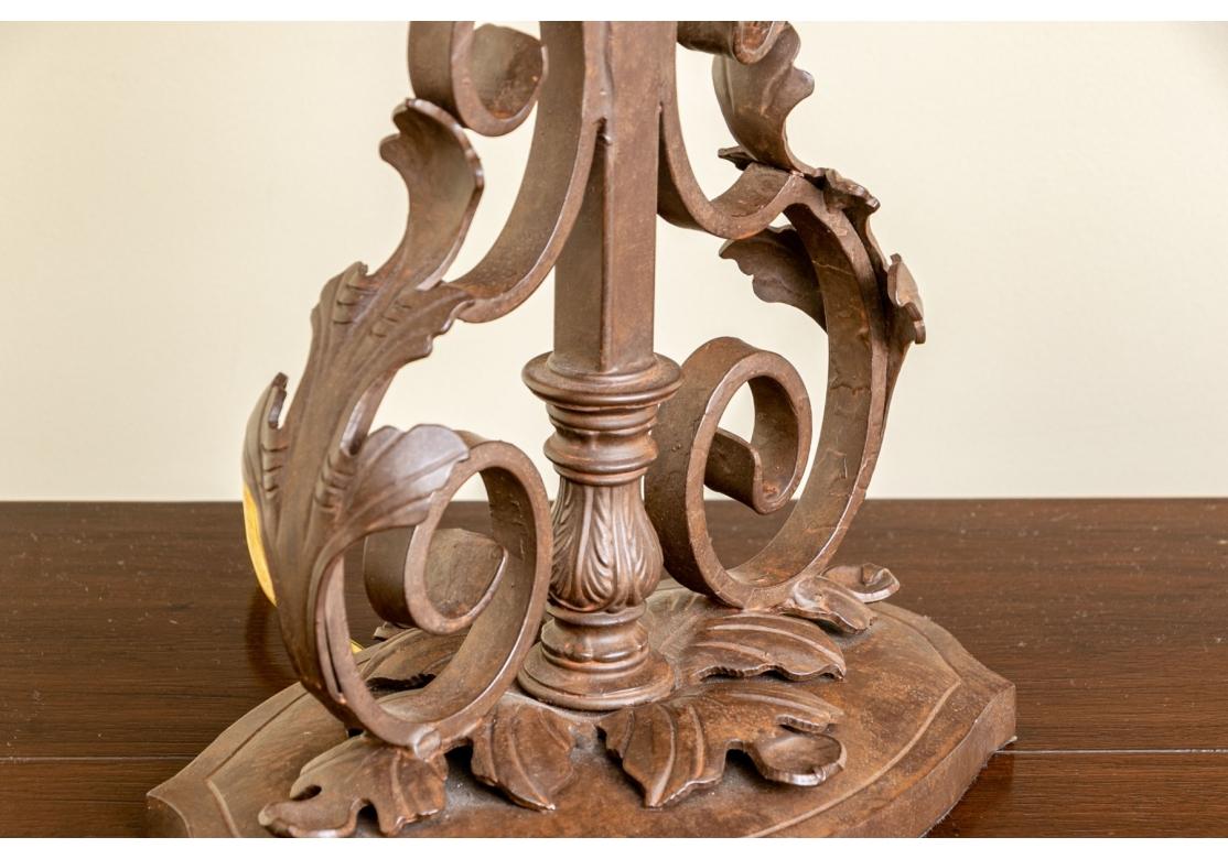scroll table lamp