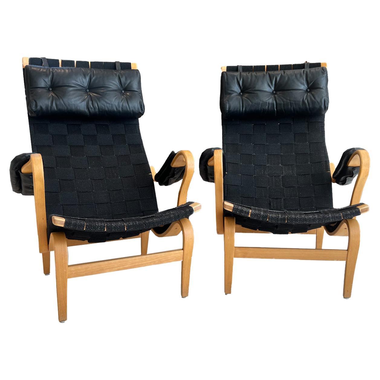 Pair of Brun Mathsson Chairs